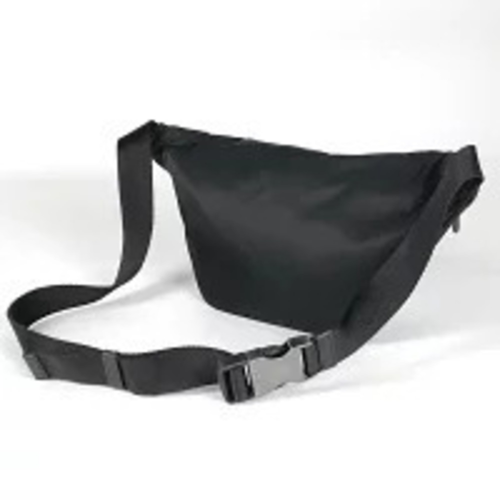 Prada Bag Belt Waist Nero Bum Body Plate Black Crossbody Clutch Black